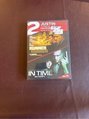 🎬DVD’s 8 for $25 In Time / Runner Runner DVD - Justin Timberlake
